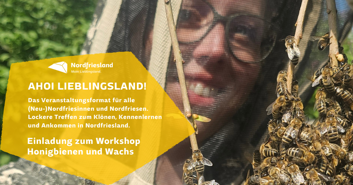 Eventheader Workshop Honigbienen und Wachs